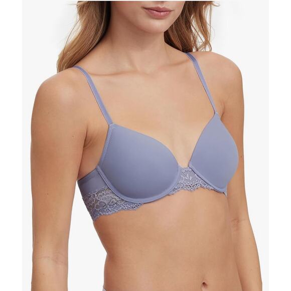 Brand New Spanx Women's Size 36D Earl Grey crossdye Lightly Lined Demi Bra - Picture 1 of 10